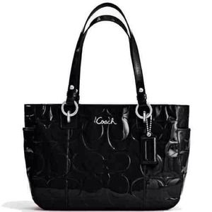 NEW with tags authentic Coach patent leather tote!