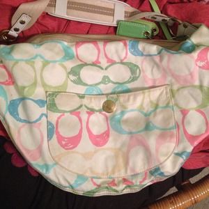 Medium pastel Coach bag