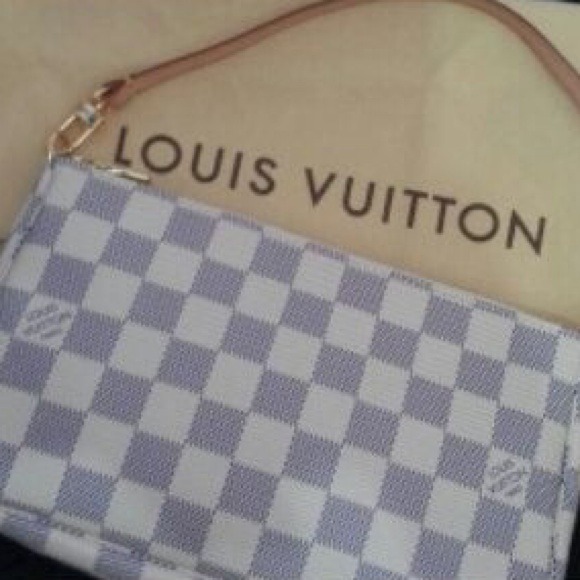 LV Damier Azur Mini Pochette