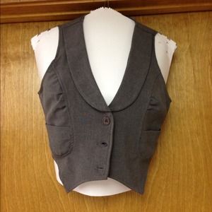 SOLD- gray vest