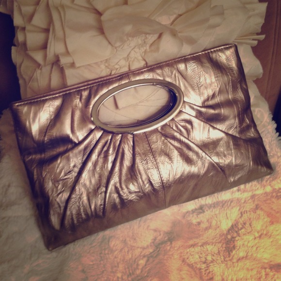 Pewter Clutch