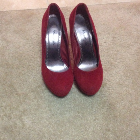 Red high heels