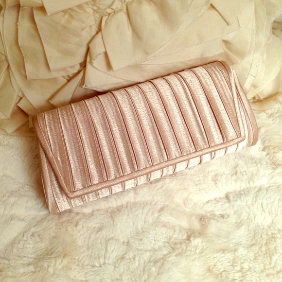 Gold Silk Clutch