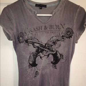 Crash and Burn Tee