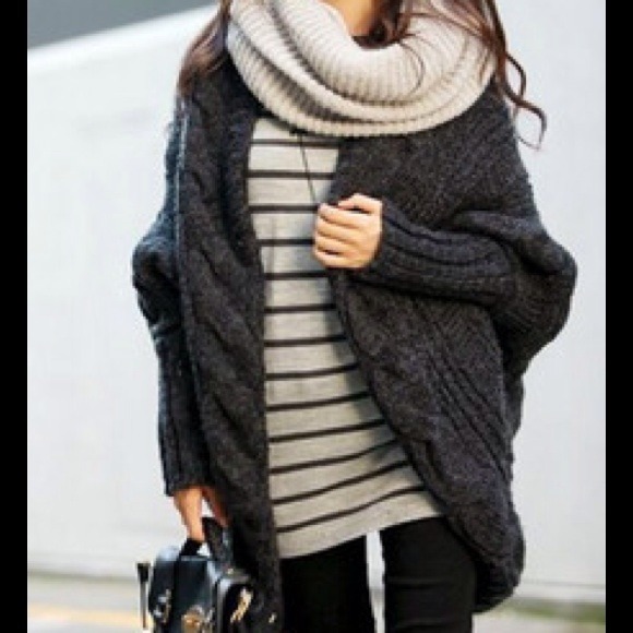 💐Gorgeous Grey Batwing Cardigan💐 *for drea_m