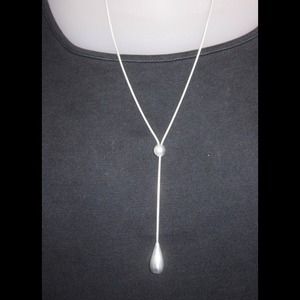 Sterling silver adjustable necklace