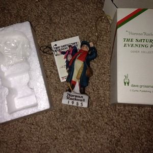 Jolly Coachman Norman Rockwell ornament