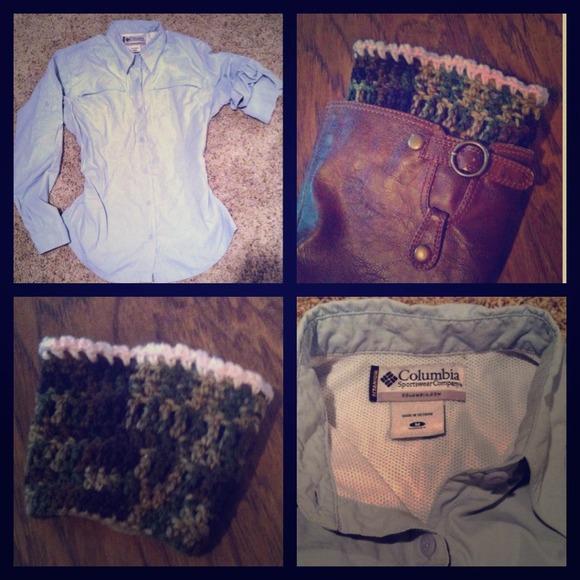 🌲Bundle Boot cuffs & Columbia🌲