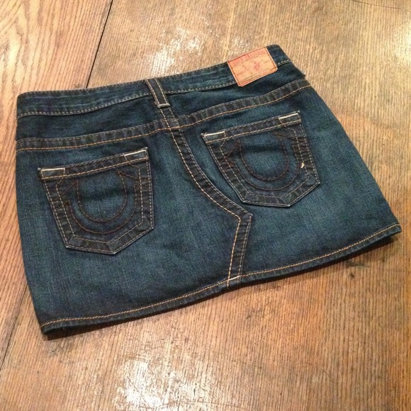 ❌Sold❌True Religion Joey denim mini