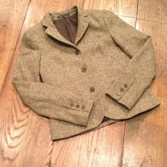 ❌Sold❌ Theory wool tweed blazer
