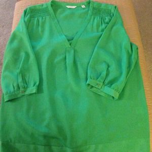 Green fashion top. Worn once.