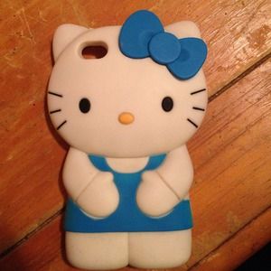 IPHONE 4 HELLO KITTY RUBBER PROTECTIVE CASE