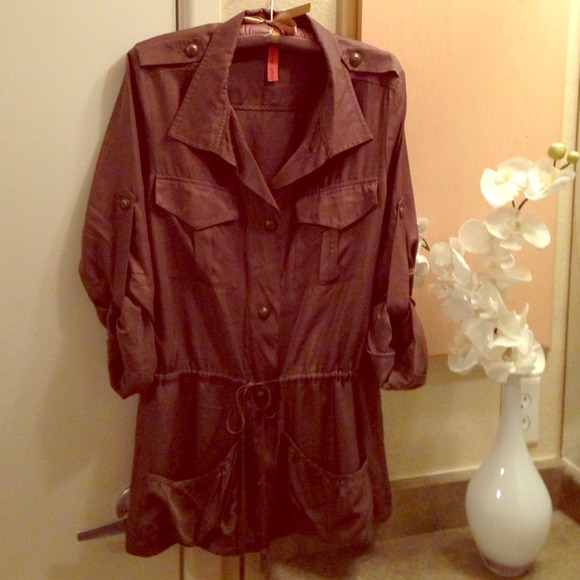 Eight Sixty Safari Shirt Dress/Tunic