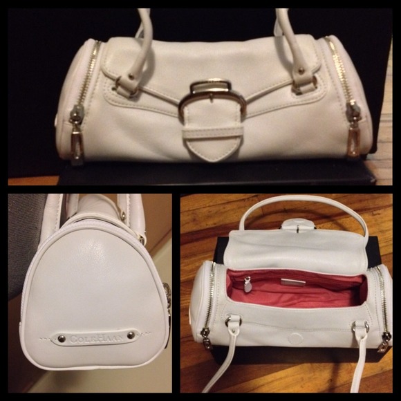 Cole Haan White shoulder bag