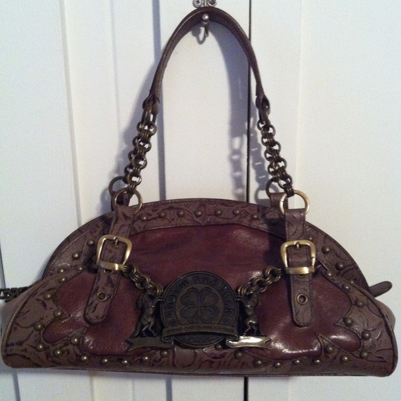 💢BUNDLED💢Charm and Luck leather satchel