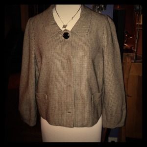 Hound's tooth jacket