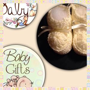 💛Handcrafted Crocheted Baby Booties💛