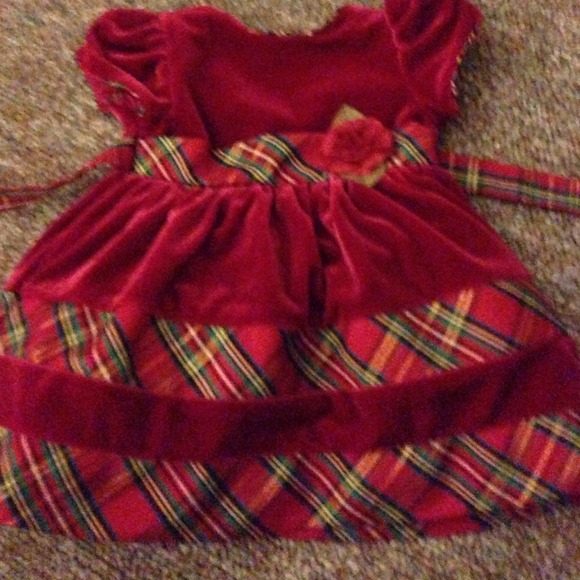 3-6 month baby girl Christmas dress