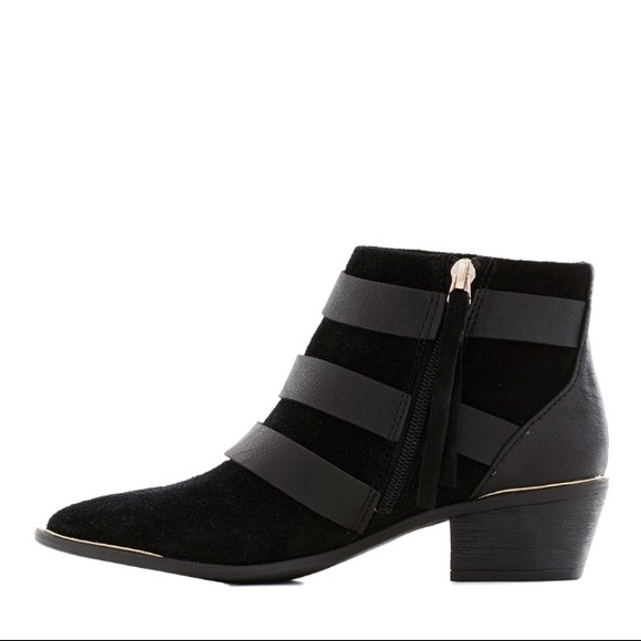 Sale! Sam Edelman multi strap bootie in Black - Picture 2 of 4