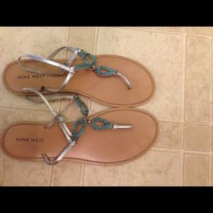 Nine West flat sandals