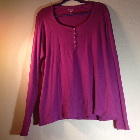 Purple long sleeved shirt 2x