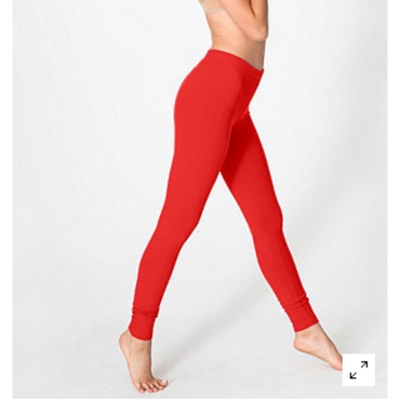American Apparel Pants - ⬇️REDUCED⬇️American appeal red winter leggings