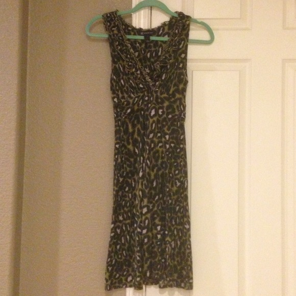 Cheetah print INC dress
