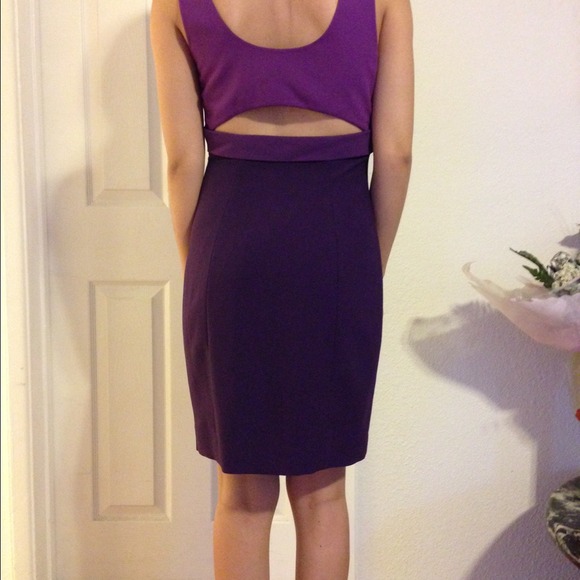 A/X Dress Dark Plum - Picture 3 of 3