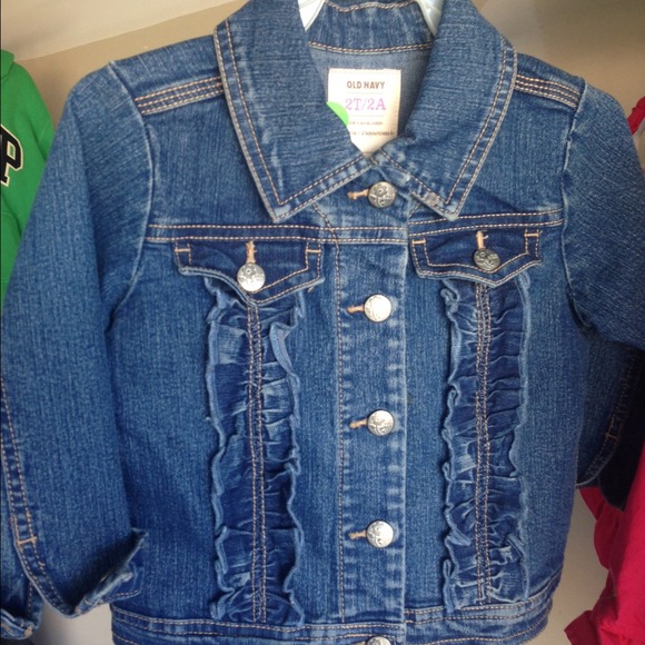 Size 2T Girls Adorable denim jacket