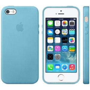 Brand New Apple Leather iPhone 5s Case in BLUE