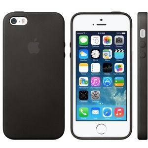 Brand New Apple iPhone 5S Leather Case in BLACK