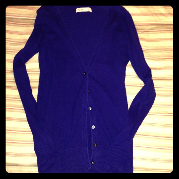 Old Navy Cobalt Blue Cardigan