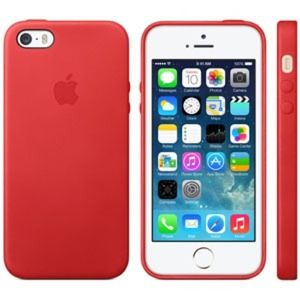Brand New Apple Leather iPhone 5s Case in RED