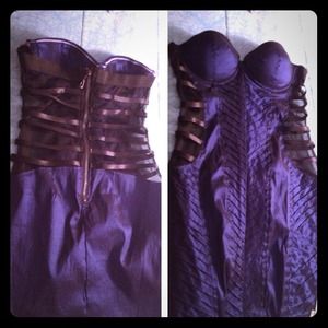 My first sell!!! Dark blue chic cocktail dress.