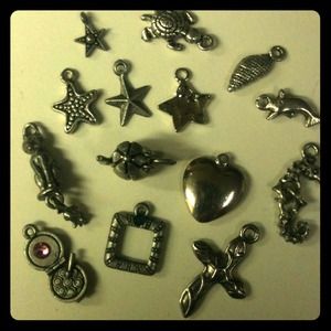 Lot of silver pendants