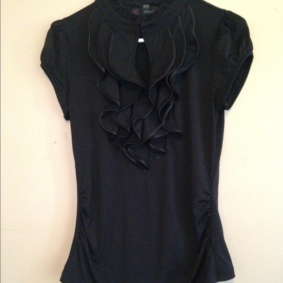 HeartSoul Ruffled Career Top