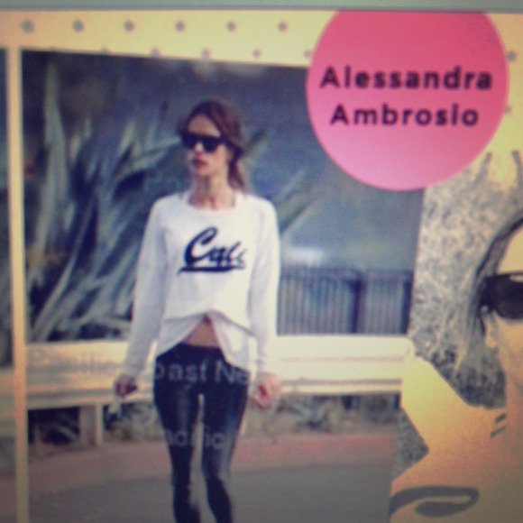 Vintage Havana crop Cali top