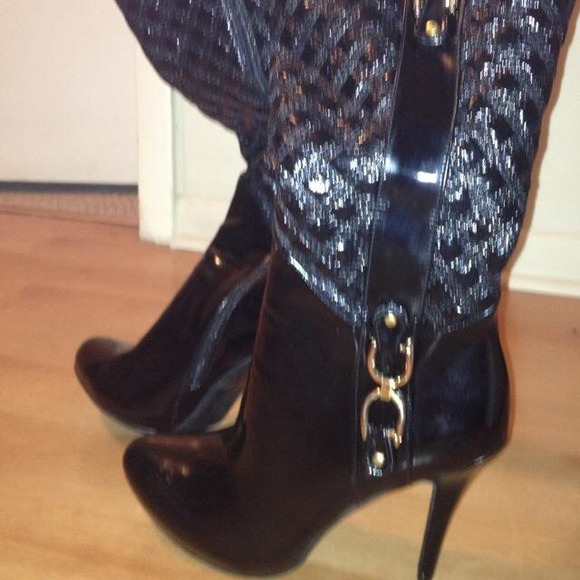 Patent Leather Boots