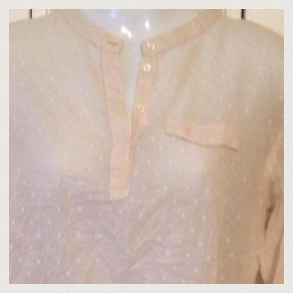 Reduced 🌀 Joe's Jeans lightweight cream top - Picture 2 of 3