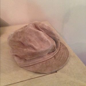 Bebe Suede leather hat