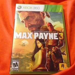 TRADED🔃⚠Max payne 3 for xbox 360!