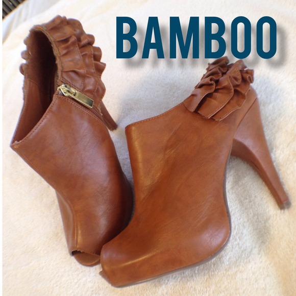 Ruffle Ankle Booties