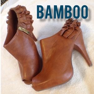 Ruffle Ankle Booties