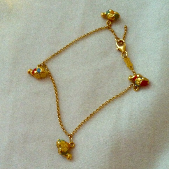 ❌❌SOLD!!!❌❌ Gold bracelet with turtles