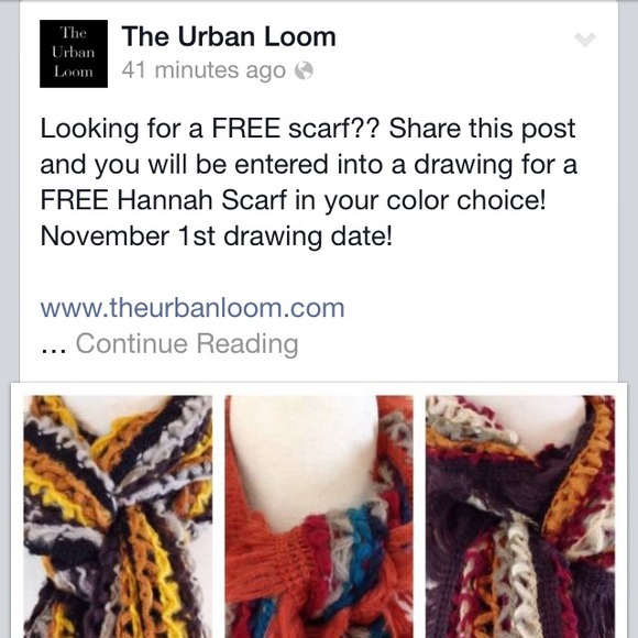 Enter drawing for FREE Hannah Scarf!! - Picture 2 of 2