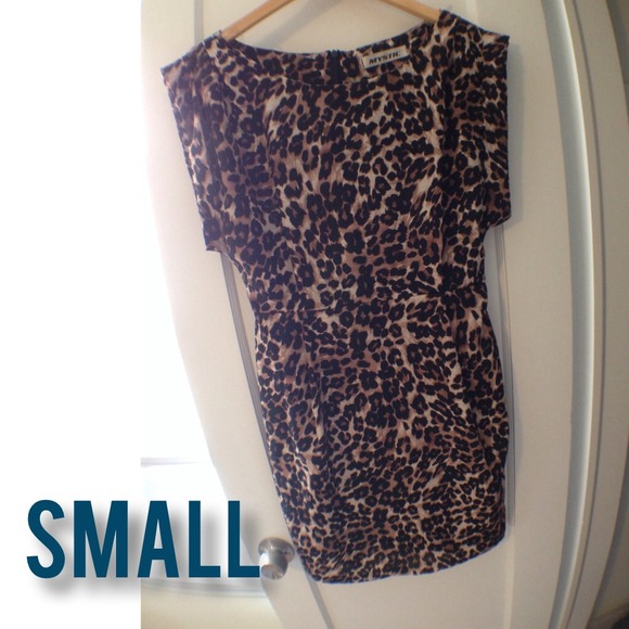 Leopard Pencil dress