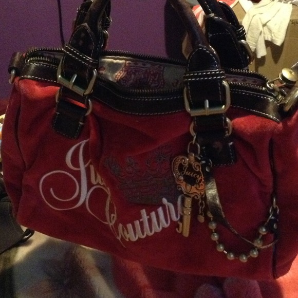 Juicy couture red handbag