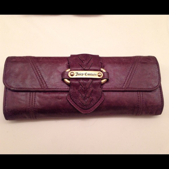 Authentic Juicy couture leather wallet/clutch