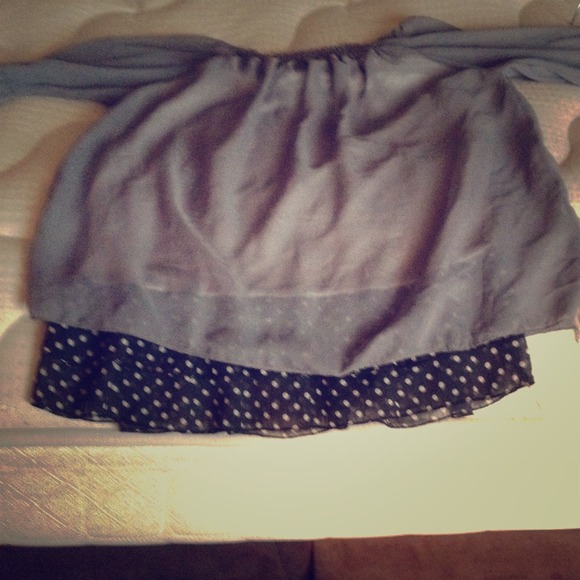 Half sleeve silk shirt