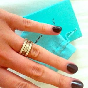 Tiffany & Co "925" cutout ring